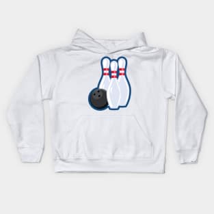 Bowling Night Kids Hoodie